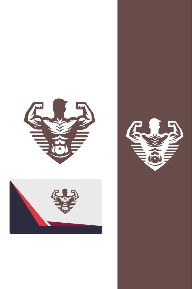 Muscle Peak Muscle Man vector