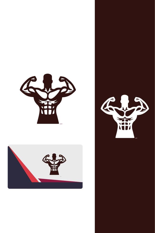 Muscle Champion Muscle Man vector