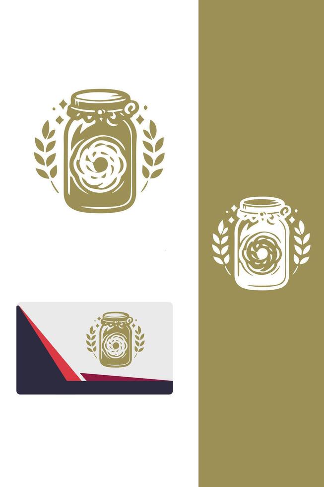 Jars of Pastry Magic jar pastry vector