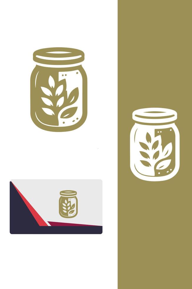 Jar of Goodness jar pastry vector