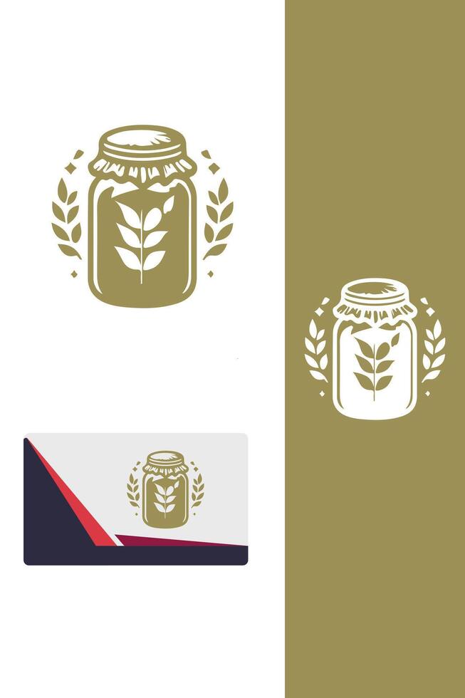Treats in a Jar jar pastry vector