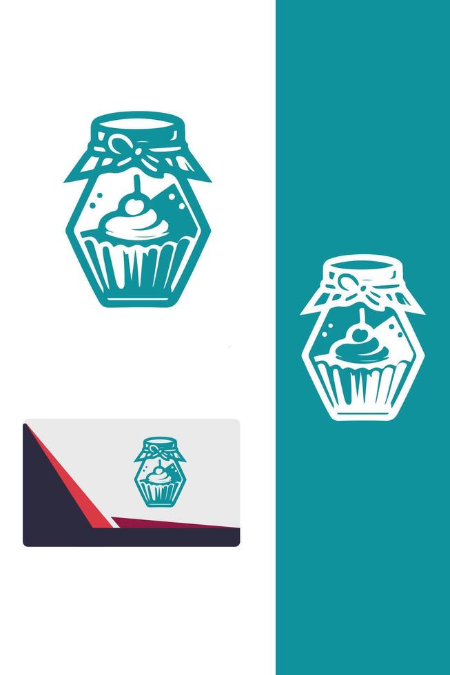 The Perfect Jar jar pastry vector