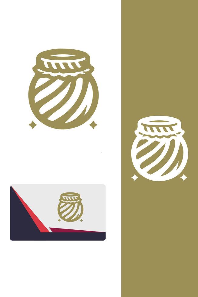 Pastry Perfection Jar jar pastry vector