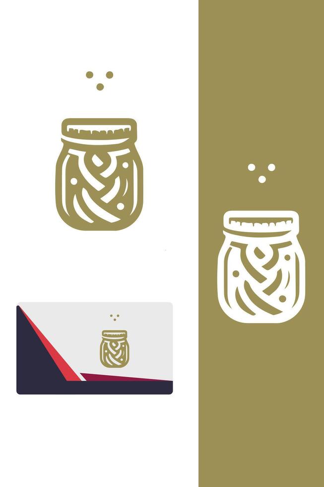 Jars of Goodness Pastry jar vector