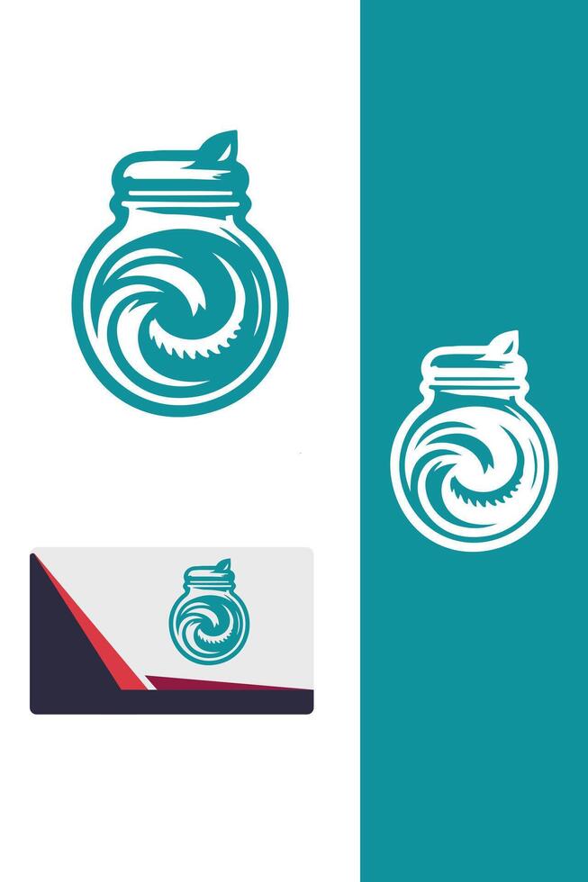 Pastry Treats in a Jar Pastry jar vector