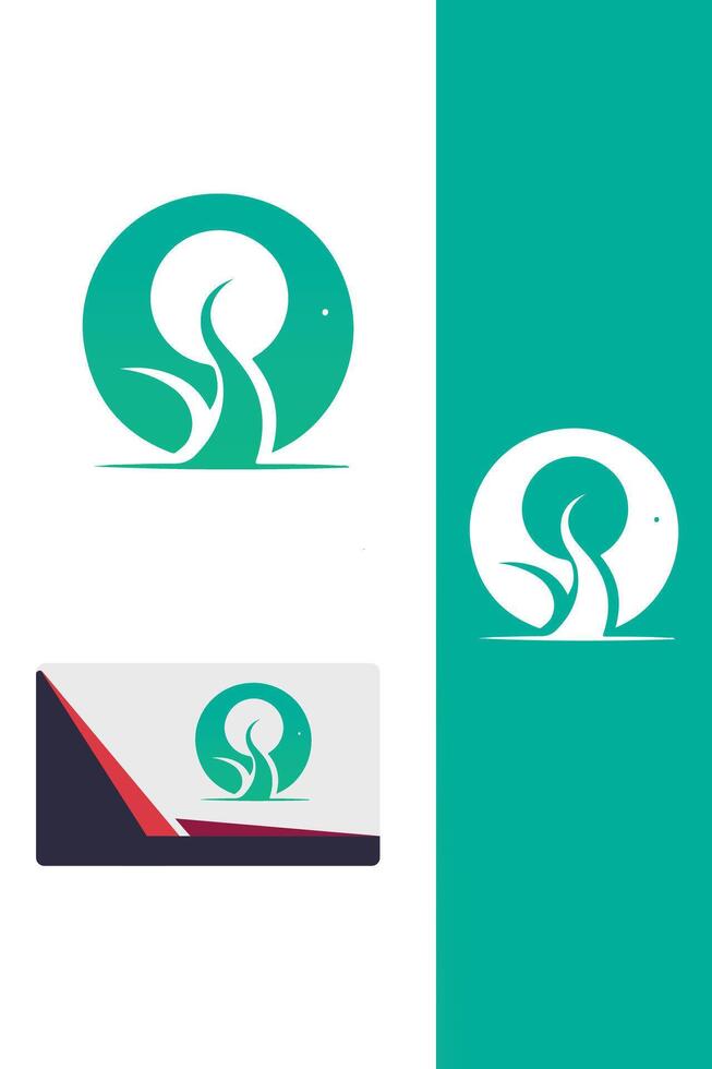 Oak Shade Tree logo vector