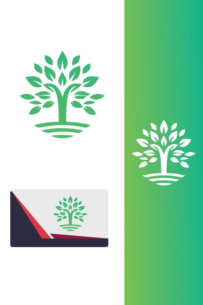 The Timber Haven Tree logo vector