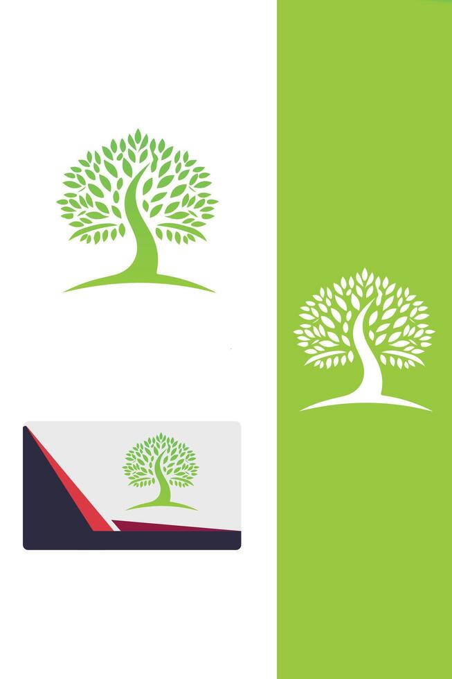 Forest Whisper Tree logo vector