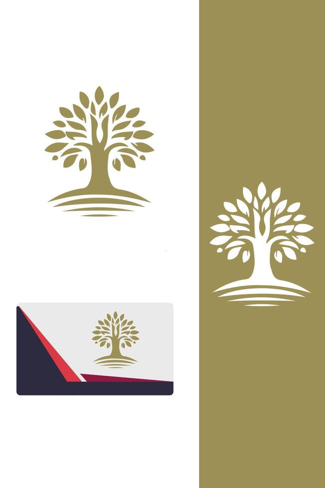 The Green Canopy Tree logo vector
