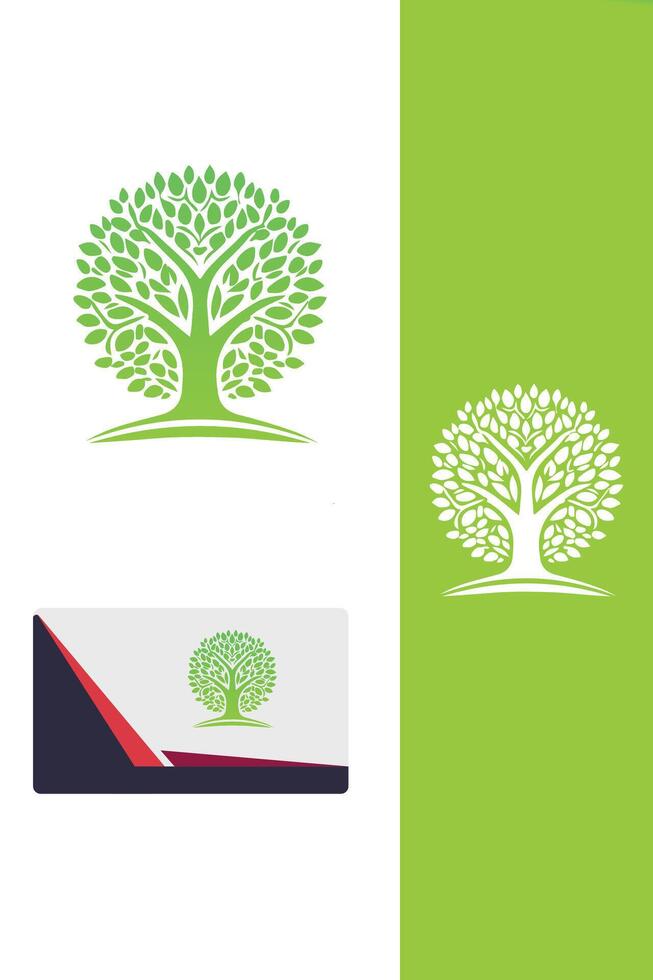 Natures Canopy Tree logo vector