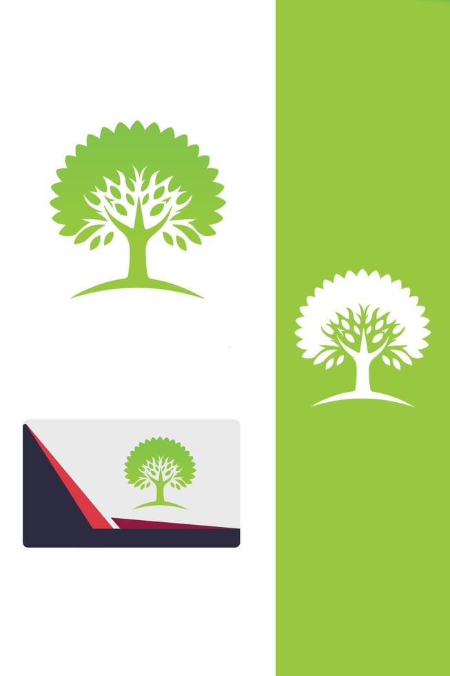 Forest Flow Tree logo vector