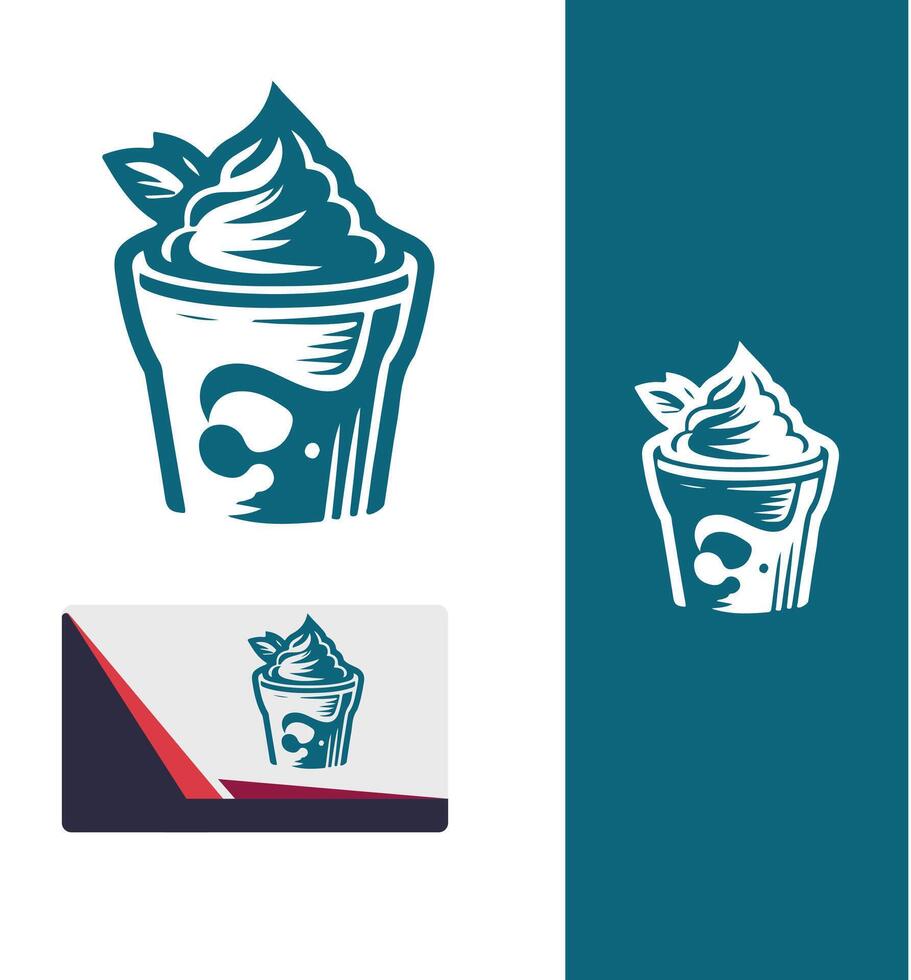 Dreamy Delight smoothie drink vector