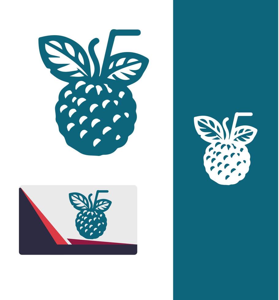 Fruit Fusion smoothie drink vector