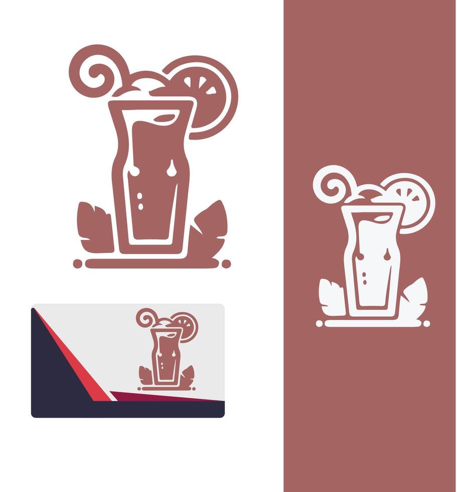 Blend Central Smoothie drink vector