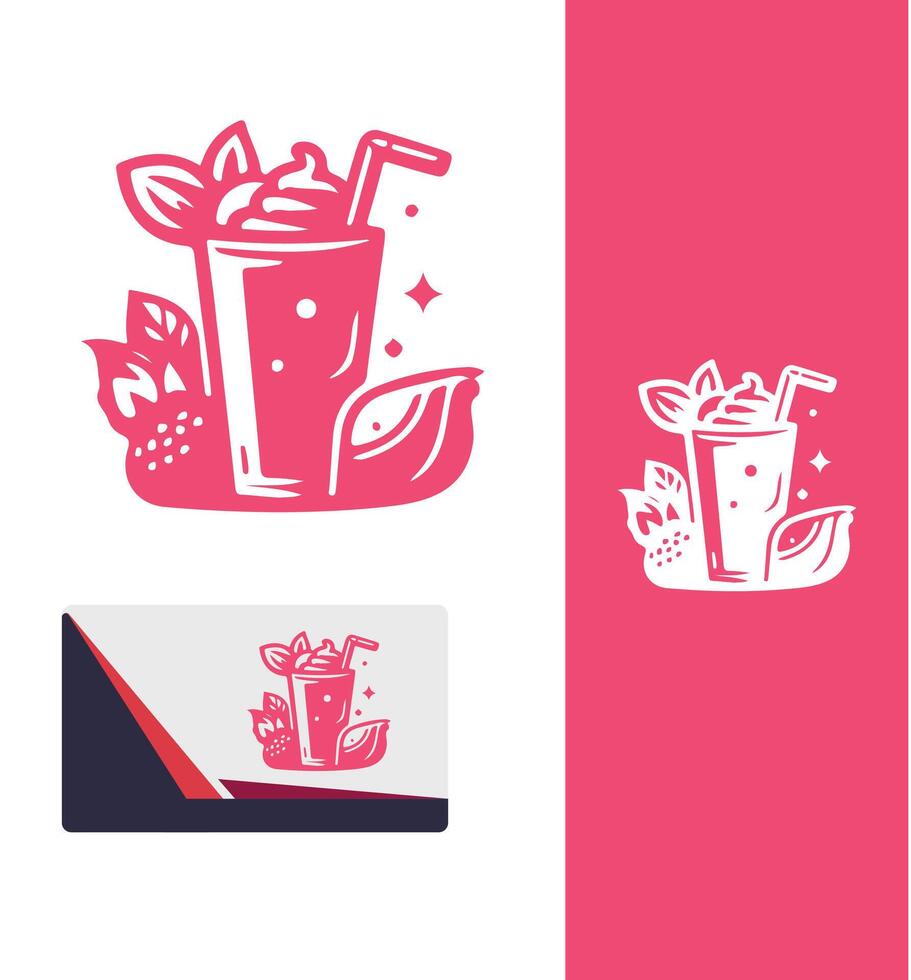 The Smoothie Spot Smoothie drink vector