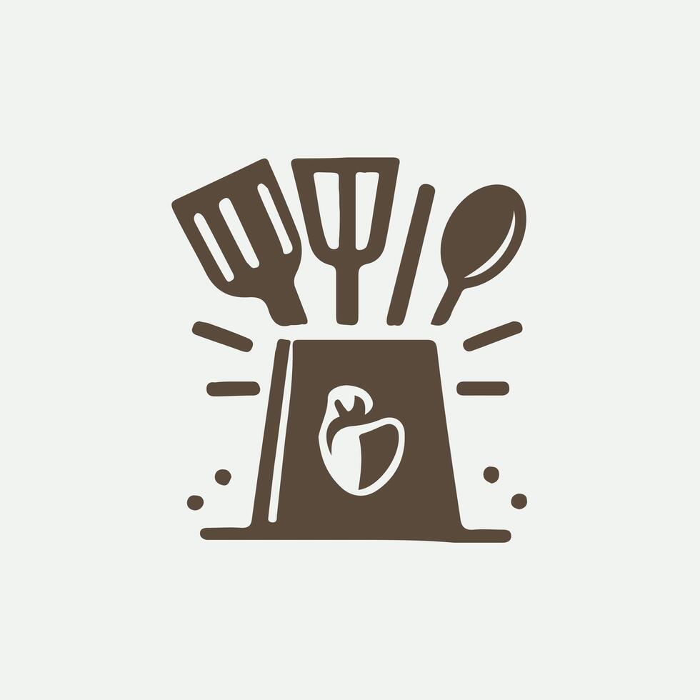 Baked Bliss Bakery Baking logo vector