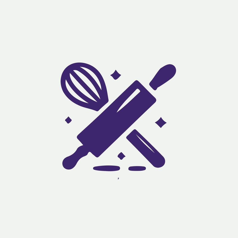 Sugar Spice Baking logo vector