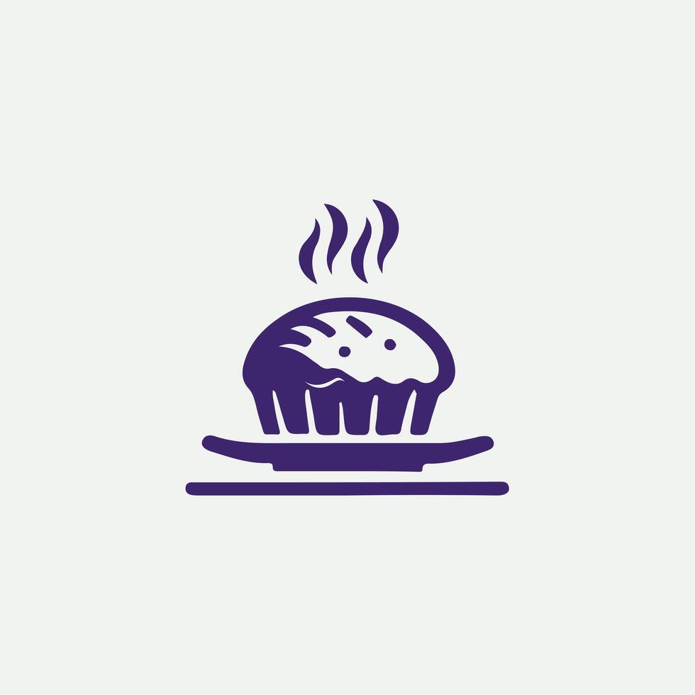 The Cake Stand Baking logo vector