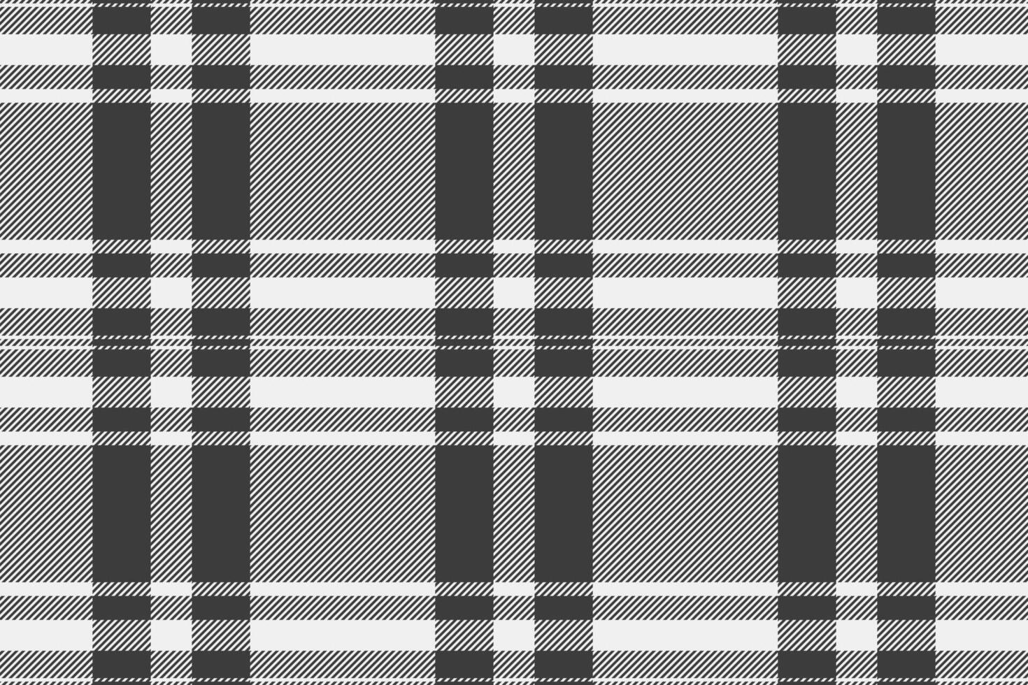 Classic black and white plaid pattern. Perfect for textile design, website backgrounds, or adding a touch of timeless style to your projects. vector