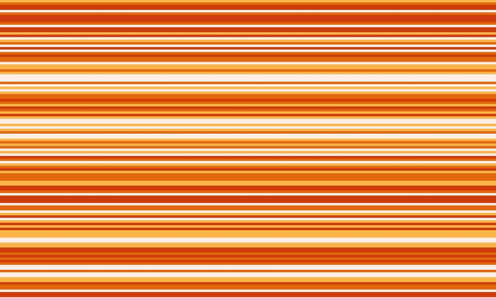 Vibrant horizontal stripes in warm orange and white hues. Perfect for backgrounds, website design, or textile patterns. vector