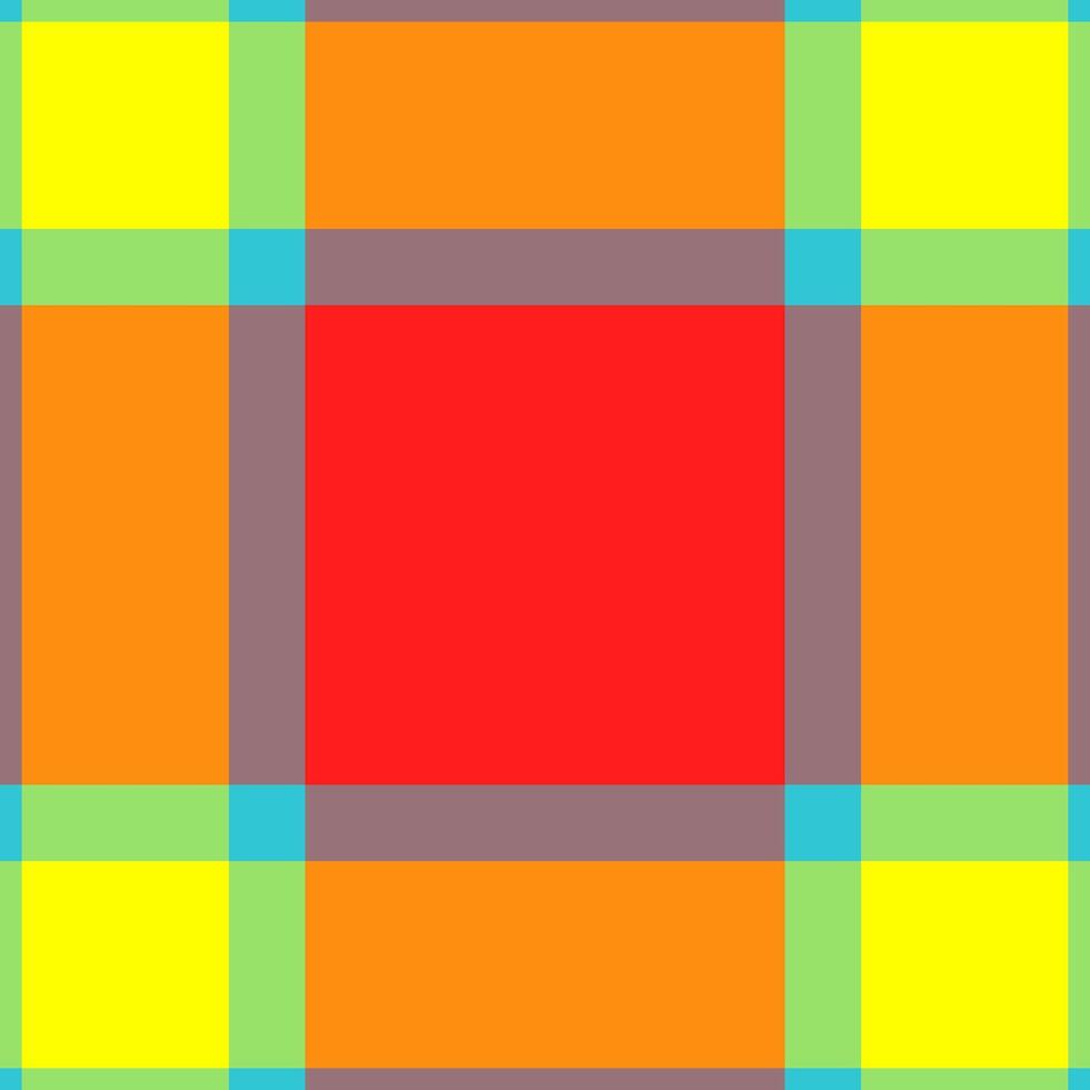 Vibrant abstract plaid pattern in bold, joyful colors. Perfect for backgrounds, textiles, or modern design projects. vector