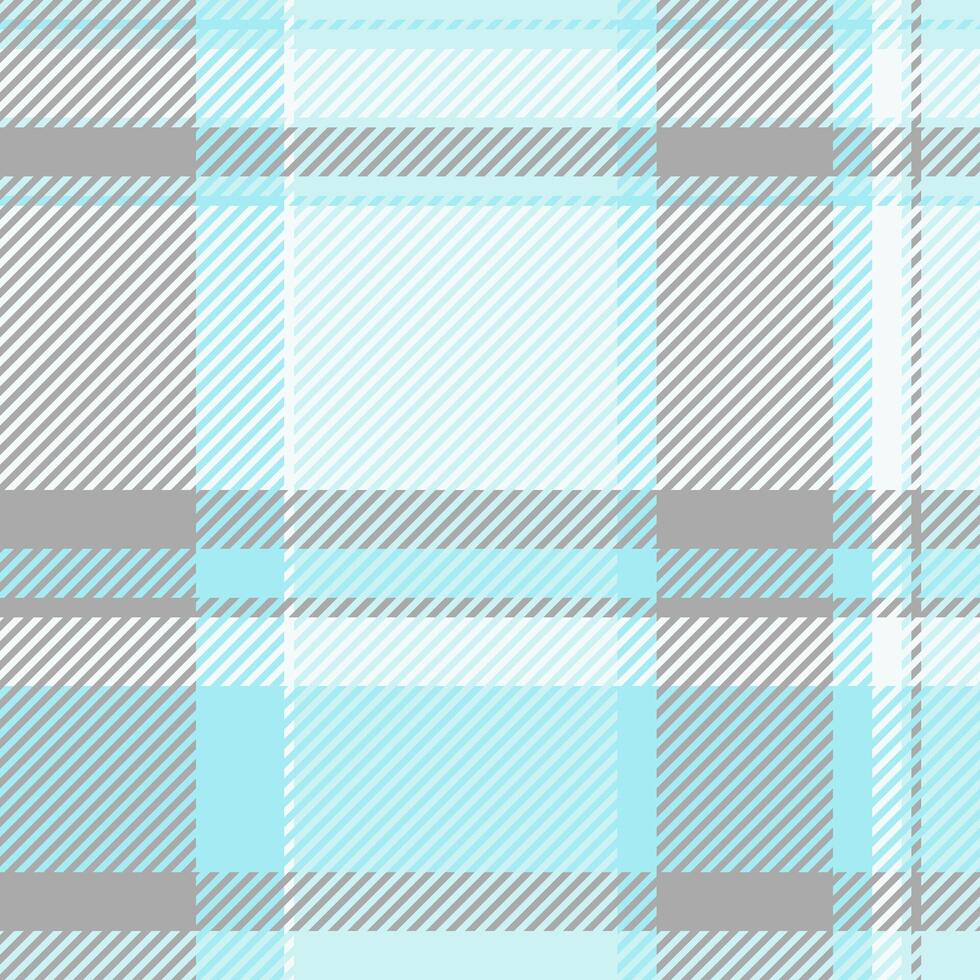 Subtle pastel blue and gray plaid pattern. Perfect for textile design, website backgrounds, or stationery. A calming and versatile design offering a sense of understated elegance and serenity. vector