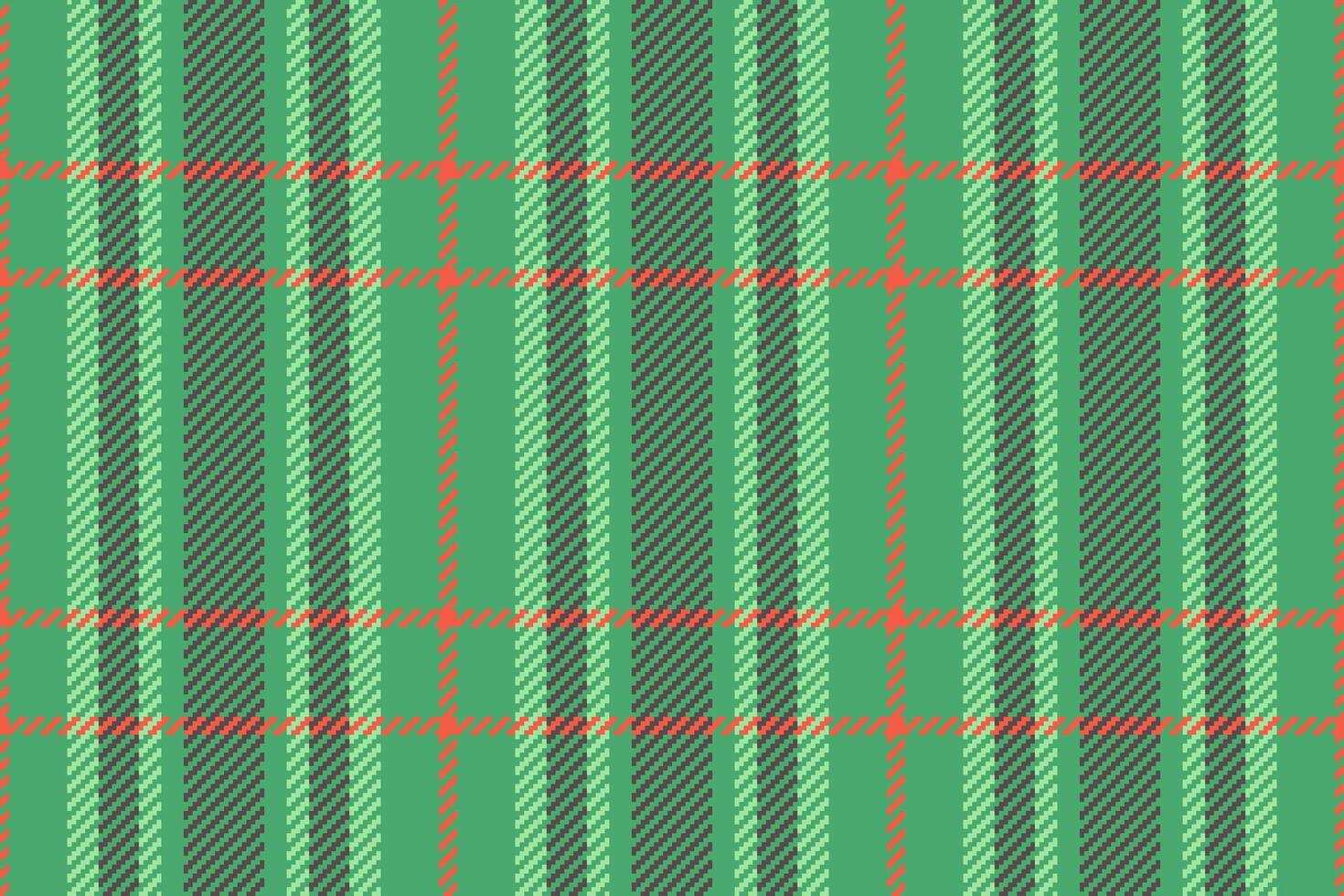 Table cloth check textile, mint plaid tartan seamless. Teenager pattern texture fabric background in green and pastel colors. vector