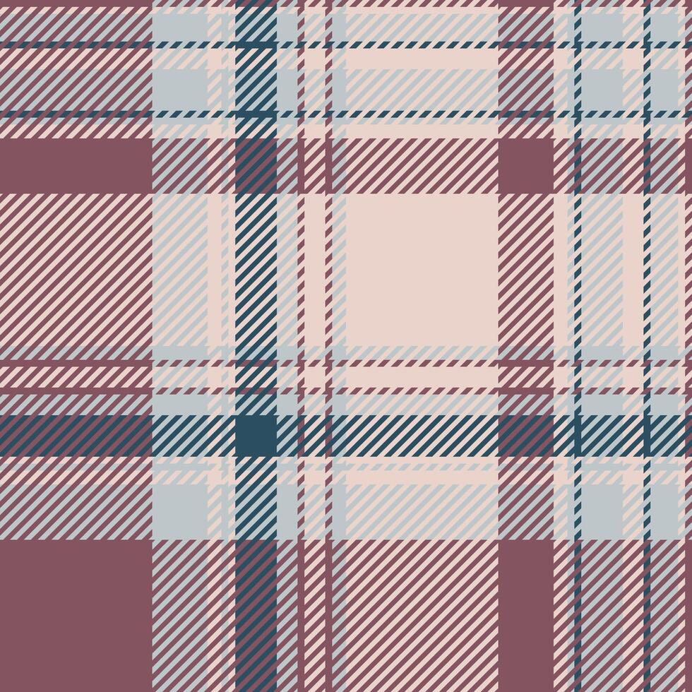 Complexity tartan check pattern, website background plaid. Softness fabric seamless textile texture in light and red colors. vector