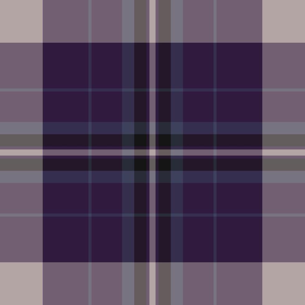 Upscale background textile tartan, fancy plaid seamless. Covering pattern fabric check texture in pastel and dark colors. vector