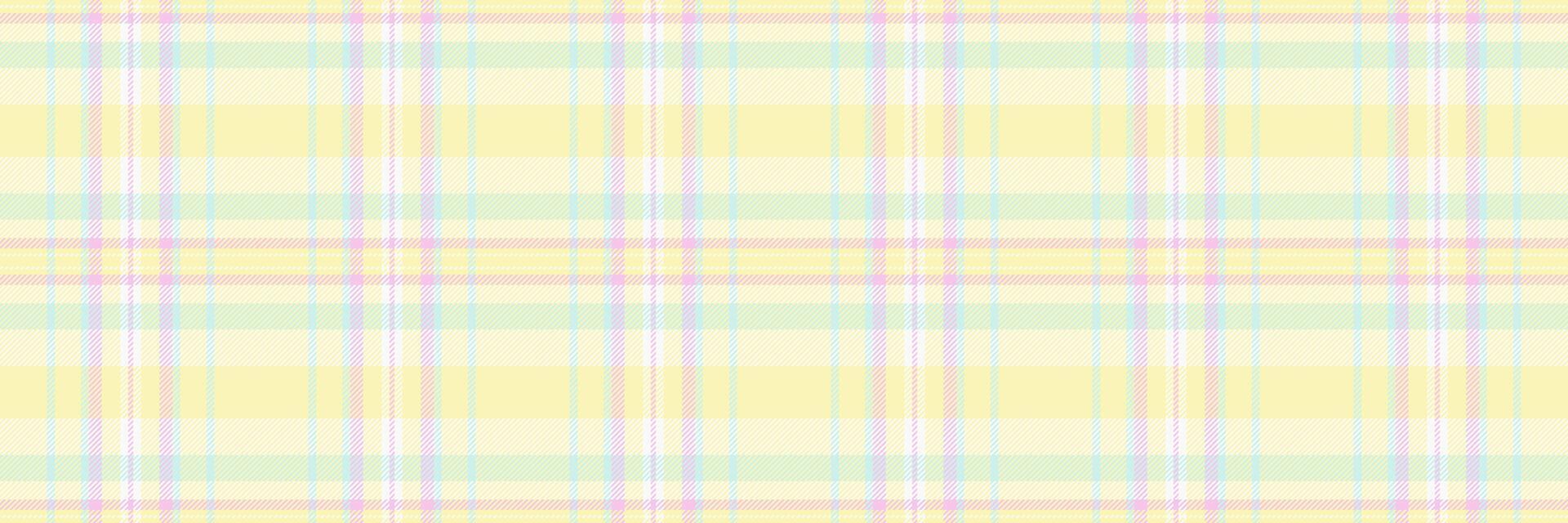 Nice pattern check, veil plaid texture background. Graceful fabric seamless tartan textile in light and white colors. vector