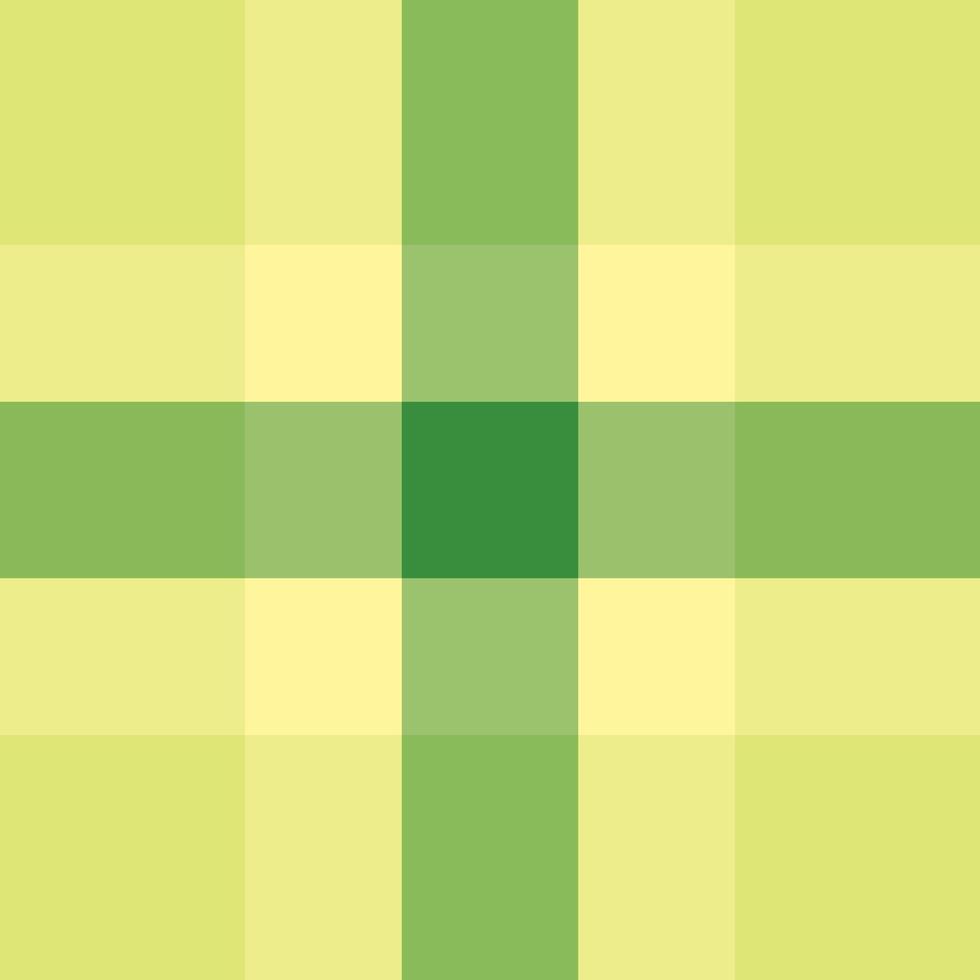 Abstract pastel green and yellow plaid pattern. Soft, calming color palette perfect for backgrounds, websites, or textile design. Evokes feelings of serenity and nature. vector