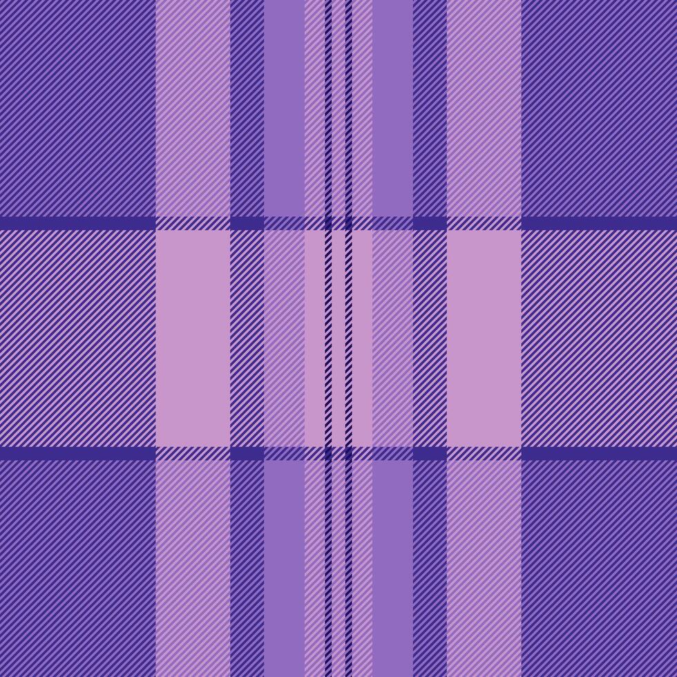 Elegant purple and lavender plaid pattern. Perfect for textile design, fashion, website backgrounds, and stationery. vector