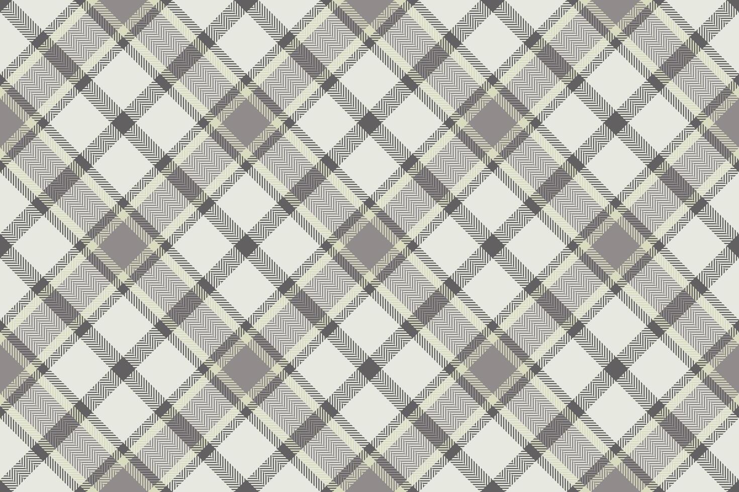 Ribbon tartan texture plaid, simple pattern background textile. Business fabric seamless check in grey and white colors. vector