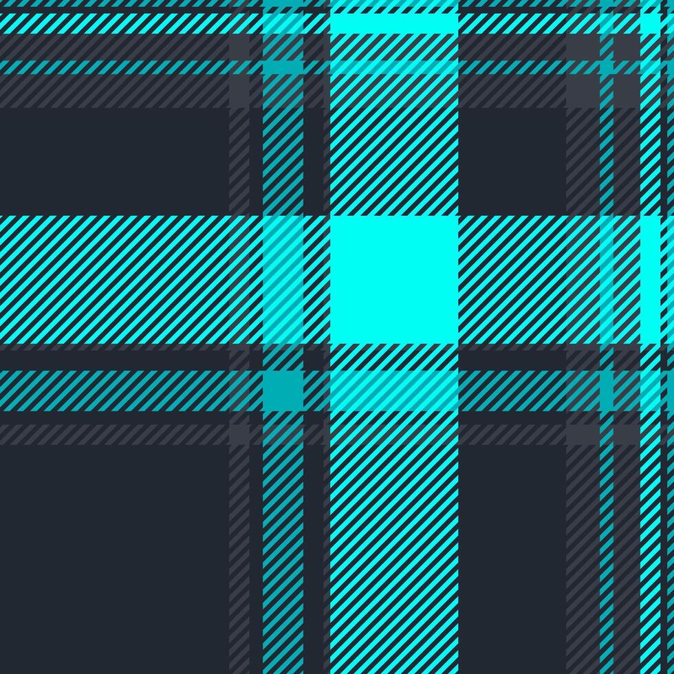 Fibre fabric check, paint tartan pattern textile. National texture seamless plaid background in dark and bright colors. vector