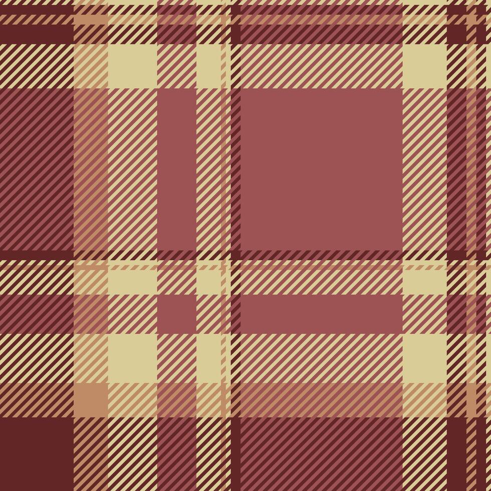 Birthday textile background , womens fashion check plaid pattern. Teenage seamless fabric tartan texture in red and yellow colors. vector