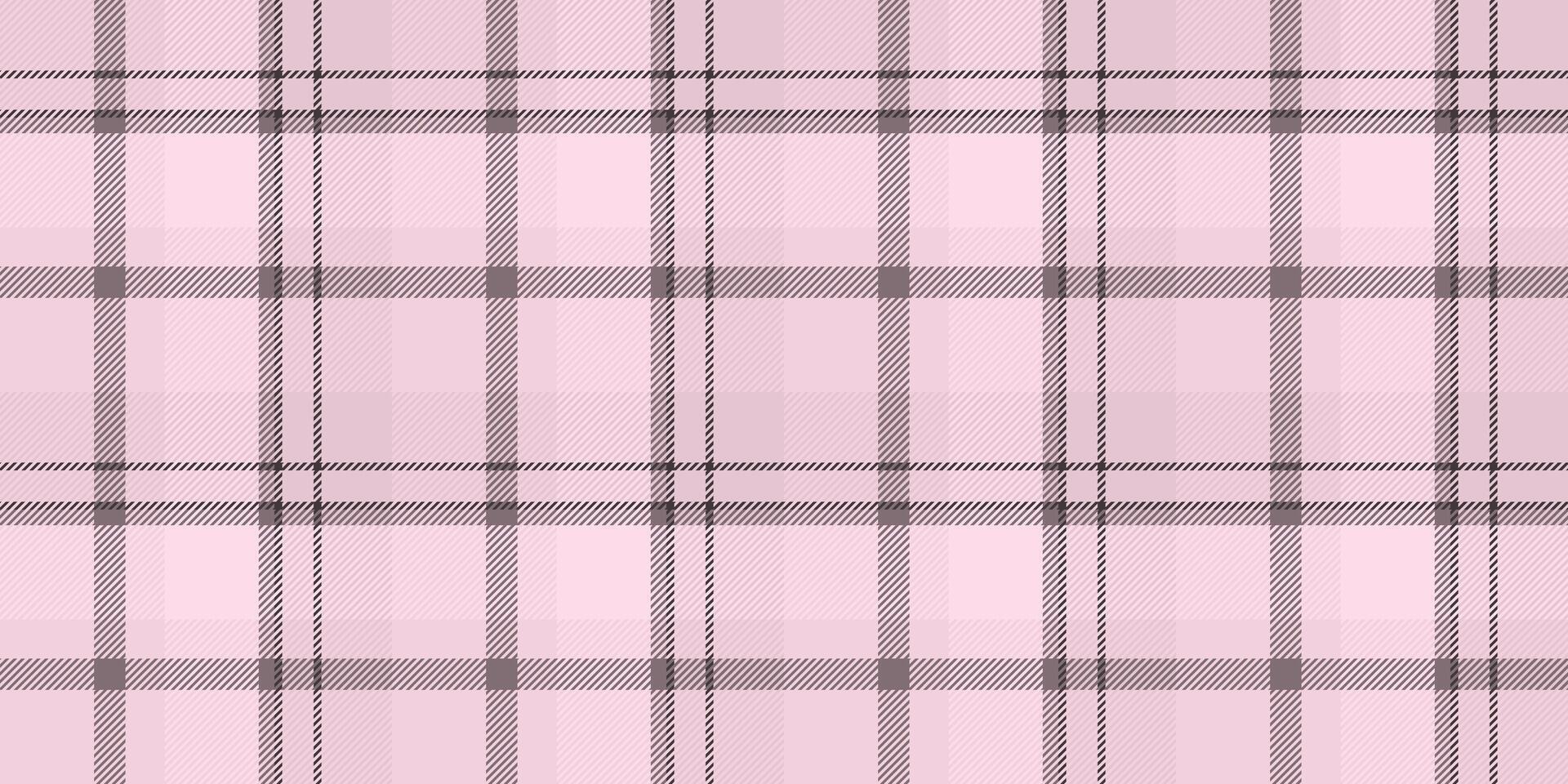 Soft pink and grey plaid pattern. Elegant and subtle texture ideal for backgrounds, website design, textile projects, or fashion illustrations. Creates a calming and sophisticated visual appeal. vector
