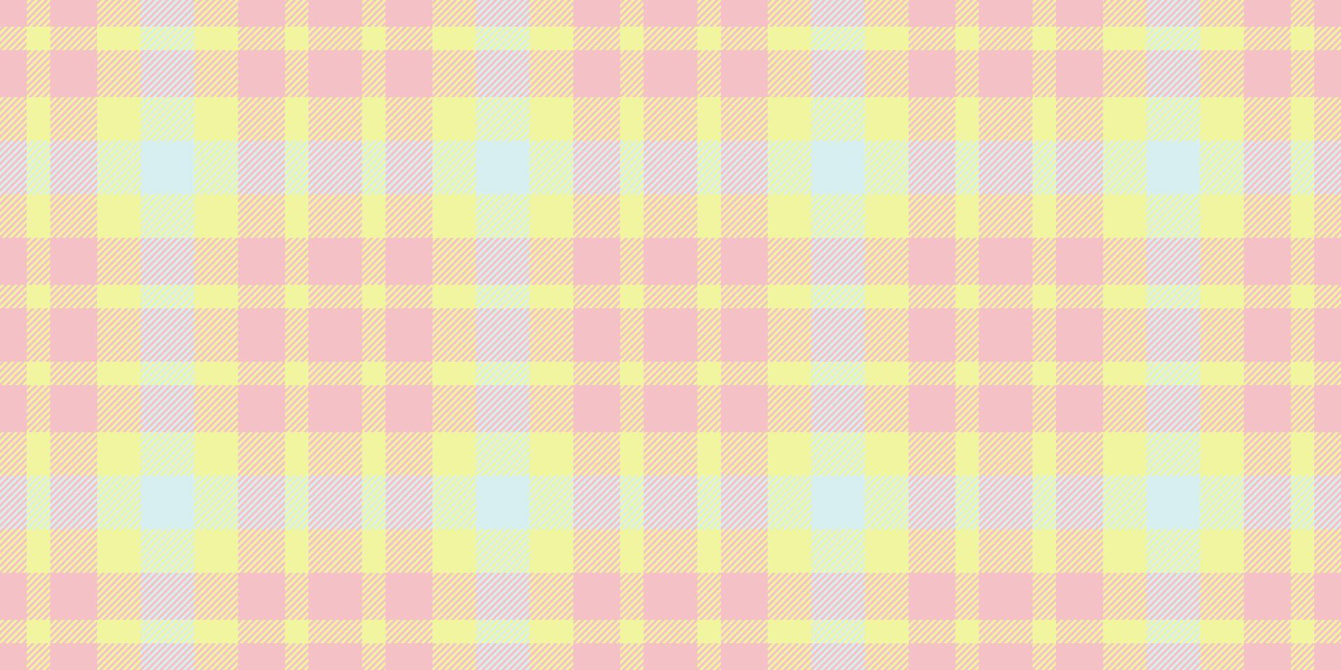 Season seamless fabric tartan, 1960s background texture . Golf pattern check textile plaid in light and lime colors. vector