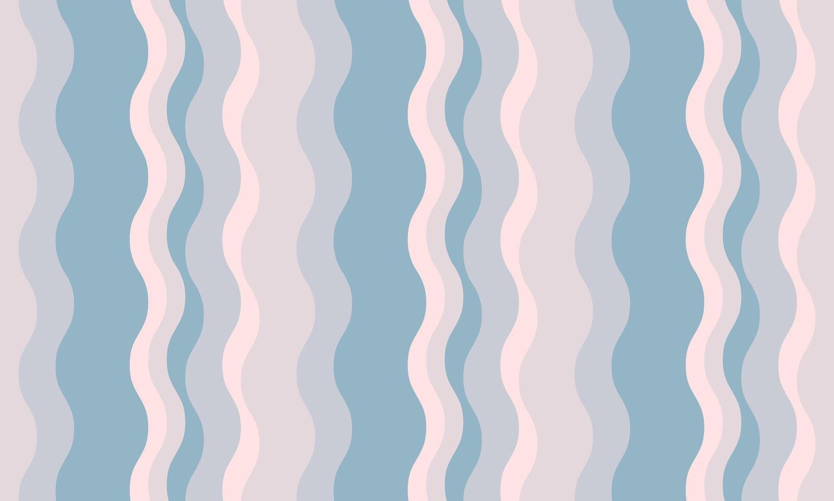 Serene pastel wavy stripes pattern. Perfect for website backgrounds, textiles, or packaging design. Evokes calmness, fluidity, and a modern aesthetic. vector