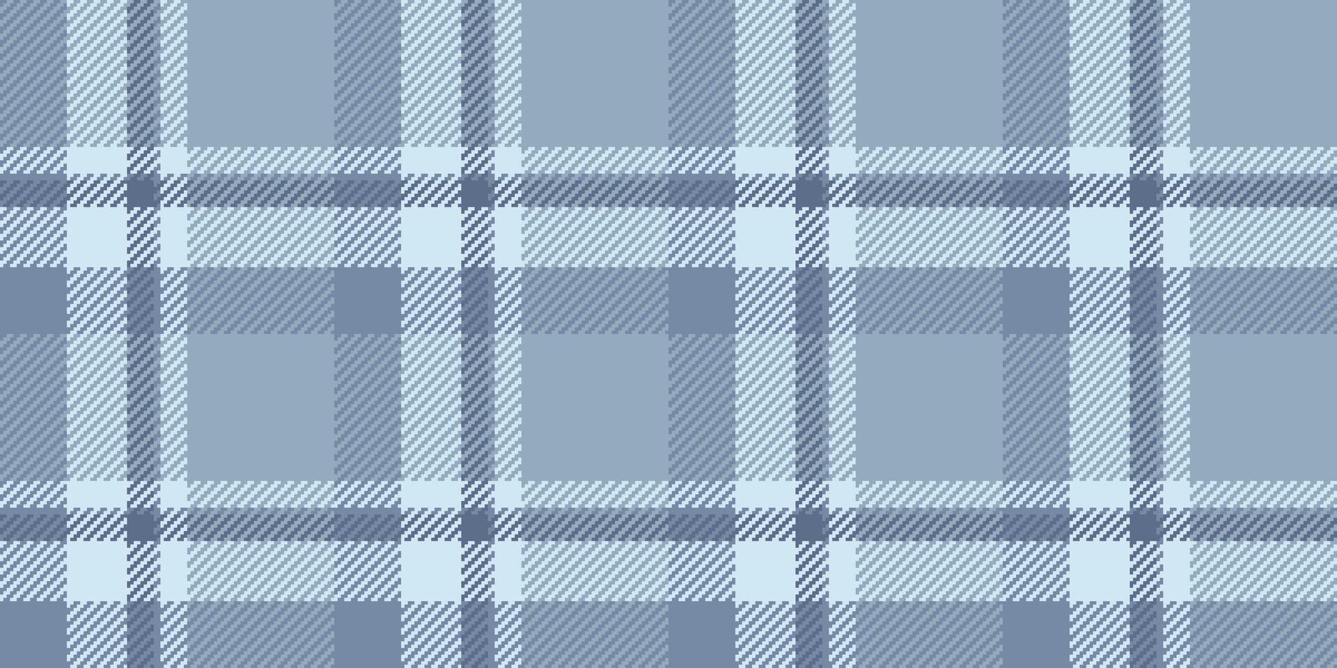 Stitch check texture pattern, garment background fabric tartan. Artwork textile seamless plaid in pastel and light colors. vector