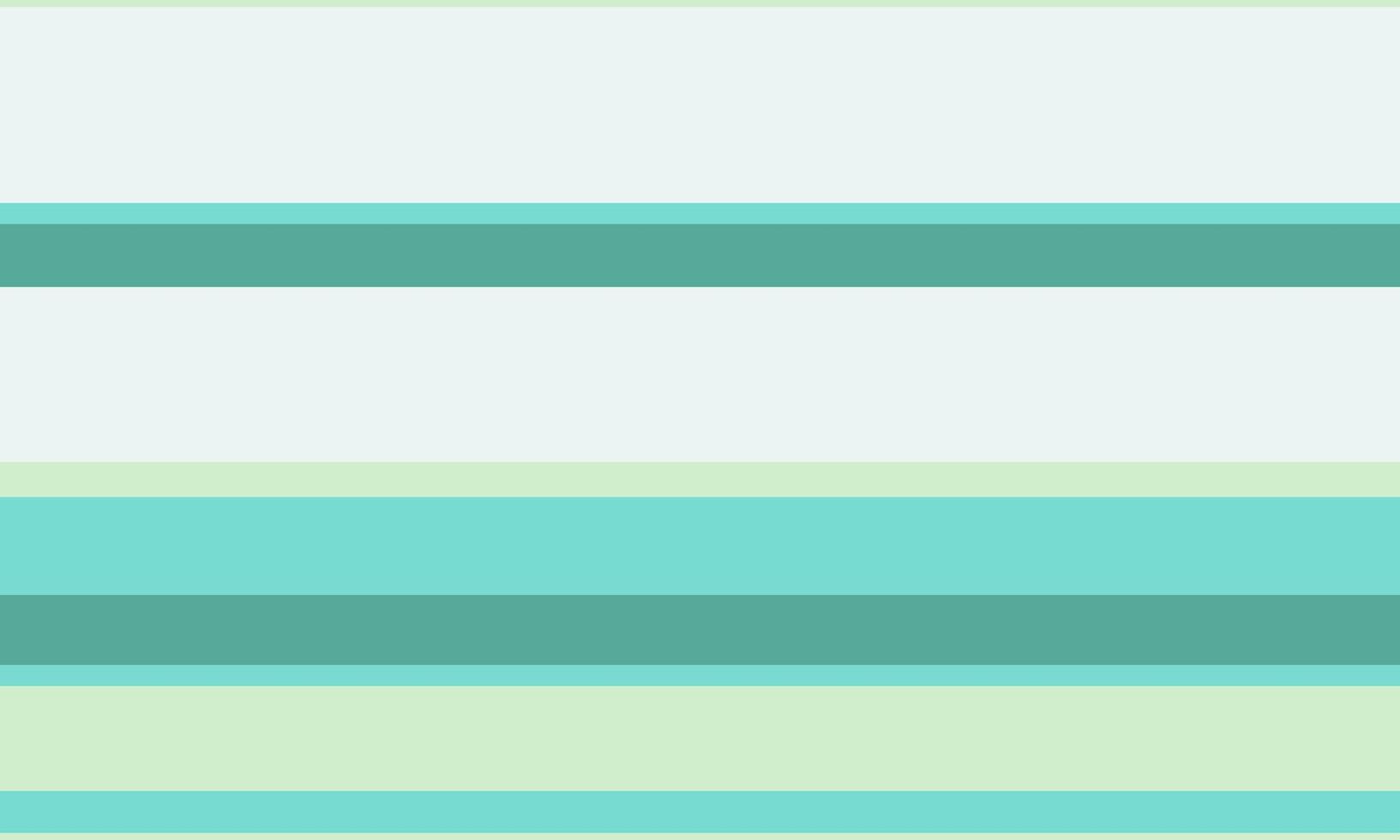 Serene teal and mint green horizontal stripes create a calming, minimalist backdrop. Perfect for websites, presentations, or print projects needing a fresh, clean aesthetic. vector