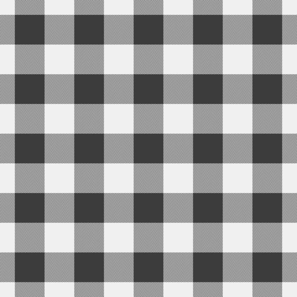 Classic black and white gingham pattern. Clean, simple design ideal for backgrounds, textiles, and website designs. Versatile and timeless, this image evokes feelings of nostalgia and rustic charm. vector
