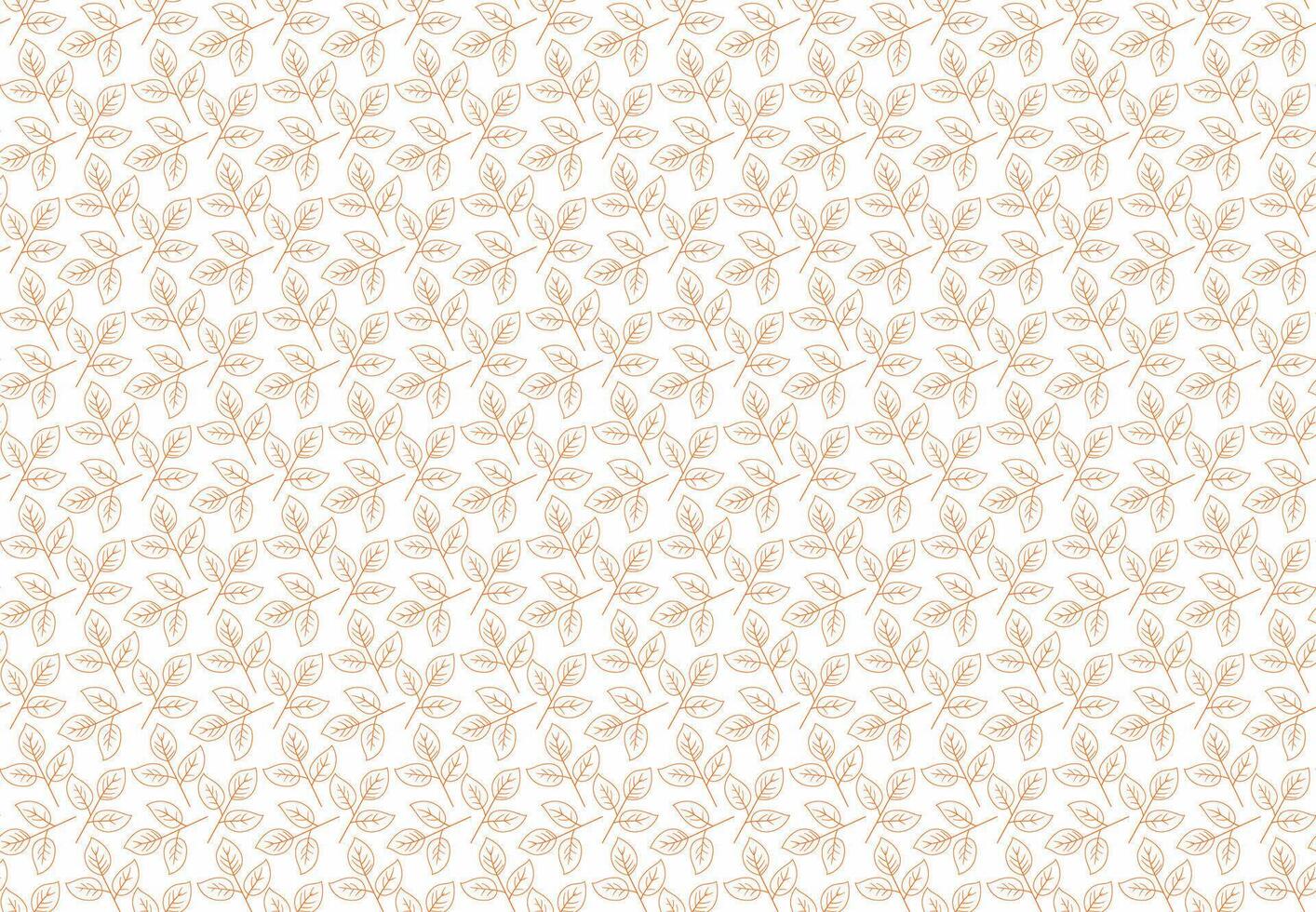 Elegant peach leaf pattern, perfect for backgrounds, textiles, or stationery. Subtle, minimalist design evokes a sense of calm and nature. Ideal for branding, websites, and packaging. vector