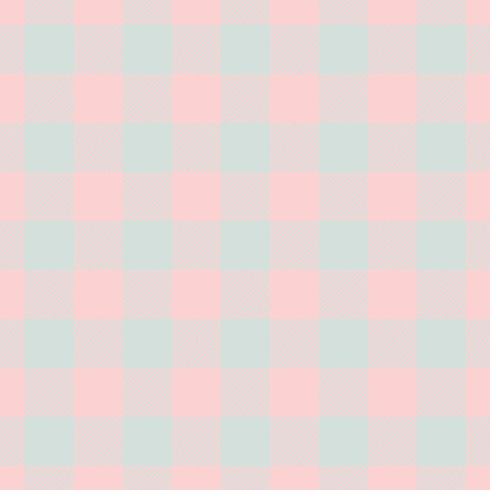 Soft pastel pink and mint green checkered pattern. Perfect for backgrounds, websites, or textile designs. A calming and gentle aesthetic, ideal for branding or creating a delicate visual mood. vector