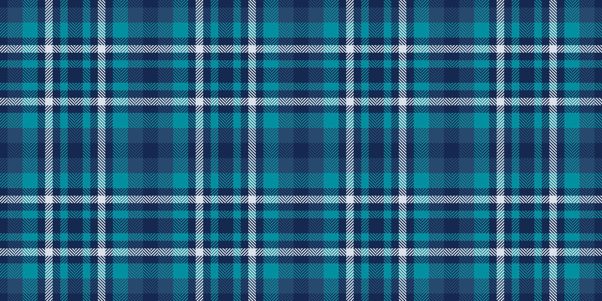 Vibrant teal and navy plaid pattern. Perfect for textile design, fashion, or website backgrounds. vector