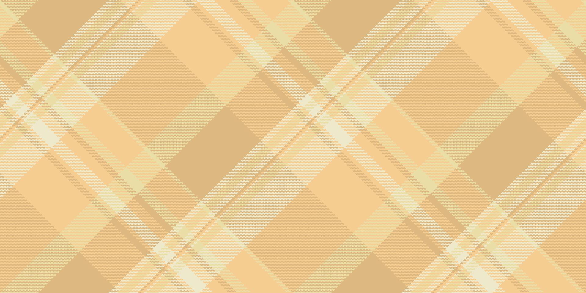 Elegant pastel plaid pattern in warm beige tones. Perfect for textile design, website backgrounds, or packaging. Subtle texture and soft color palette evokes feelings of warmth and comfort. vector