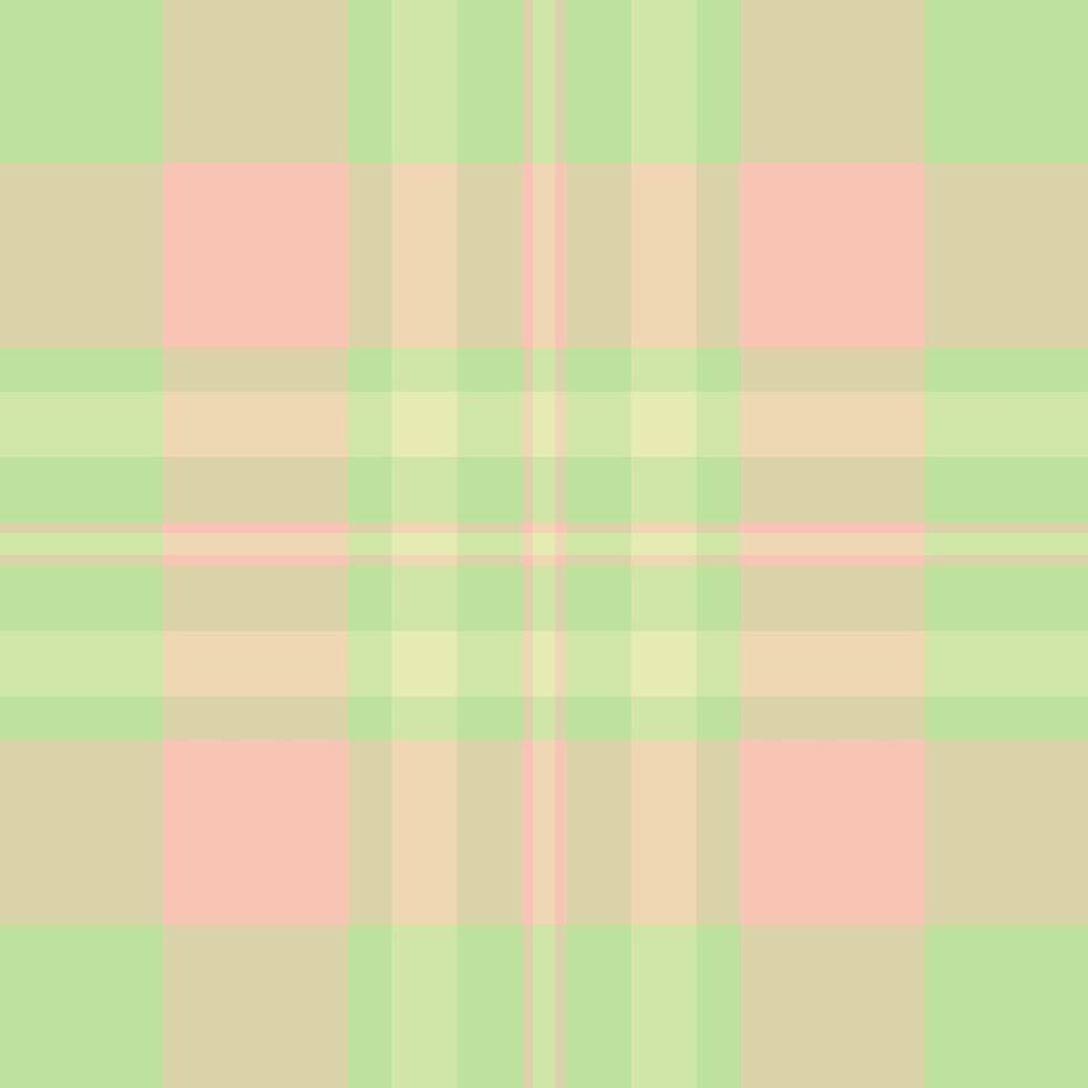 Pastel plaid pattern, soft and calming texture. Ideal for backgrounds, textiles, and website design. Evokes feelings of serenity and gentleness. A versatile image for various creative projects. vector