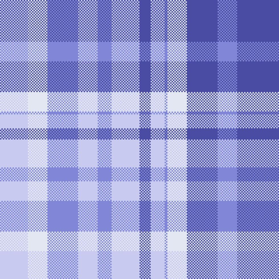 Subtle pastel purple plaid pattern. Perfect for textile design, website backgrounds, or fashion projects. This serene image evokes calmness and sophistication. vector