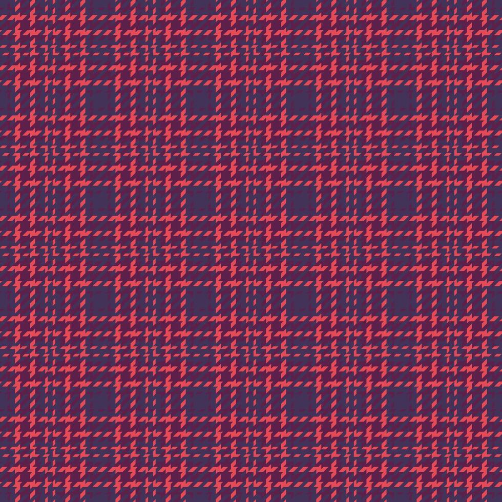 Vibrant pink and purple glen plaid pattern. Perfect for textile design, fashion, home decor, or website backgrounds. This seamless texture offers a sophisticated, stylish, and timeless appeal. vector