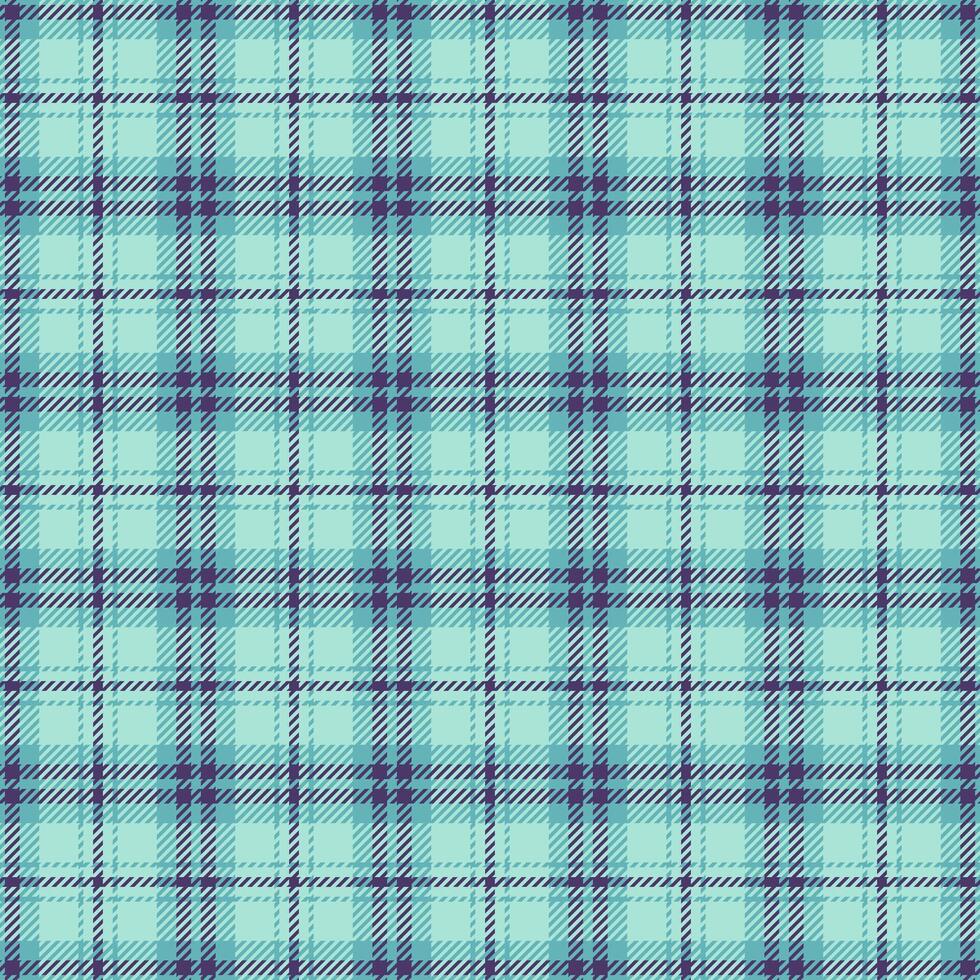 Seamless teal and navy plaid pattern. Perfect for textile design, website backgrounds, or wrapping paper. Subtle yet stylish, this repeating texture offers a calming, classic feel with modern appeal. vector