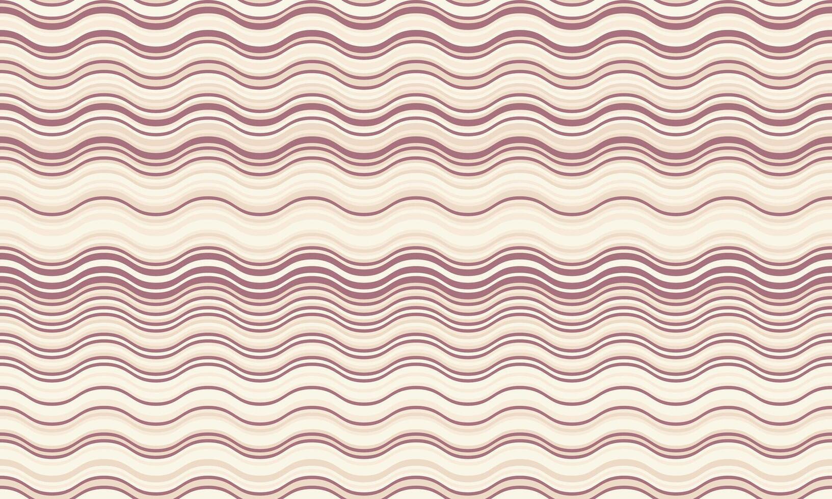 Elegant, flowing wave pattern in soft blush and cream tones. Perfect for backgrounds, textiles, or website design. This abstract, seamless texture evokes calmness and sophistication. vector